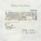 Pine Pavilion 104+4 / 26 PBT Backlit Keycaps Set Cherry Profile for MX Switches Mechanical Gaming Keyboard